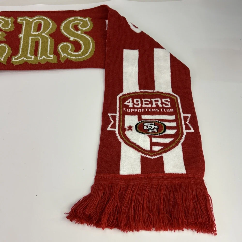 San Francisco 49ers Forever Faithful Scarf Rare NFL Football Scarf